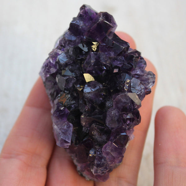 Deep Purple Amethyst Cluster