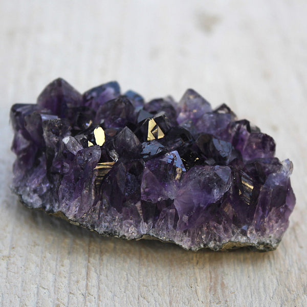 Deep Purple Amethyst Cluster