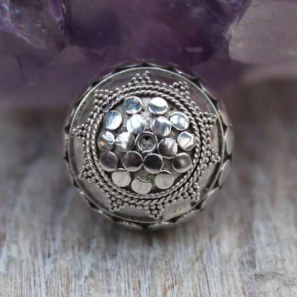 925 Sterling Silver Balinese Harmony Ball